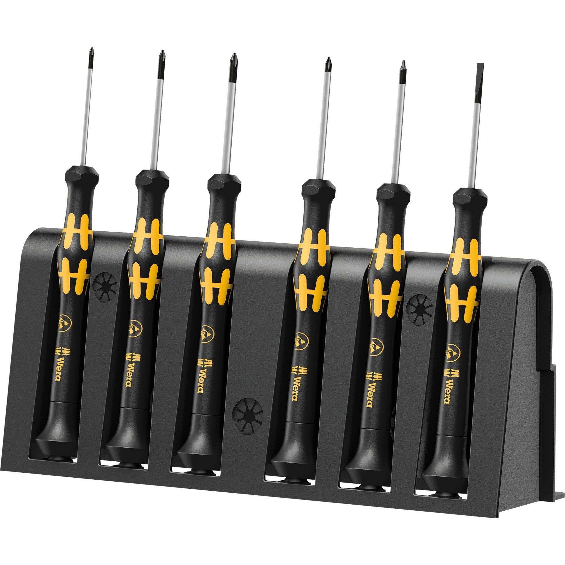 WAA 1550 6 Tournevis électroniques ESD + Holde