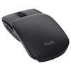 Souris de poche portable et rétractable Trust zylo (noir, 1 000 - 2 400 dpi)