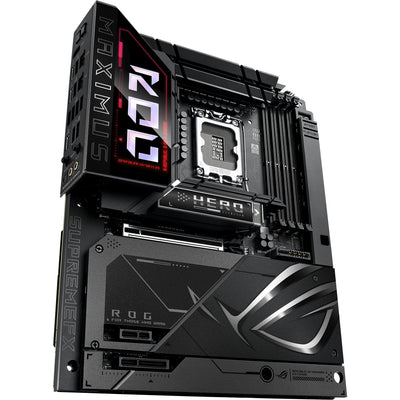 Carte mère Asus Rrog Maximus Z890 Hero BTF Socket 1851 (noir, RAID, 5 Go-LAN, Wi-Fi 7, BT, Sound, ATX)