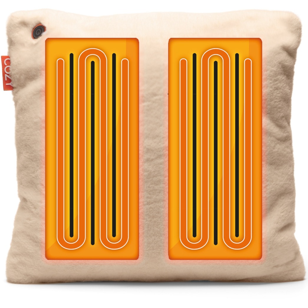 Coussin de chaleur sans fil de 45 x 45 cm de 45 cm