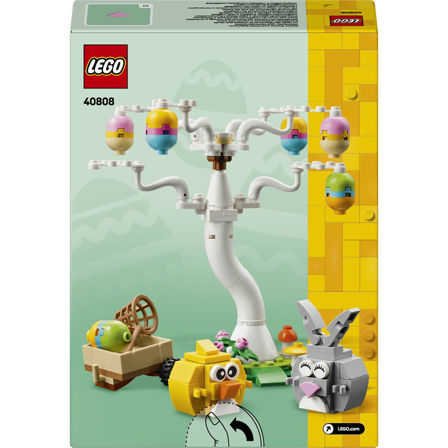 Lego classic 40808 chasse aux œufs avec lapin et poussin