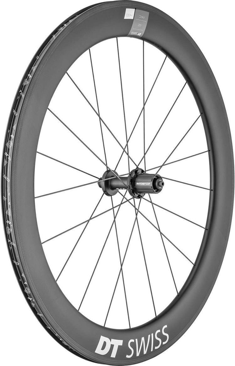 Roue Arrière DT Swiss Arc 1400 Dicut® 62 28 Shimano HG Carbone