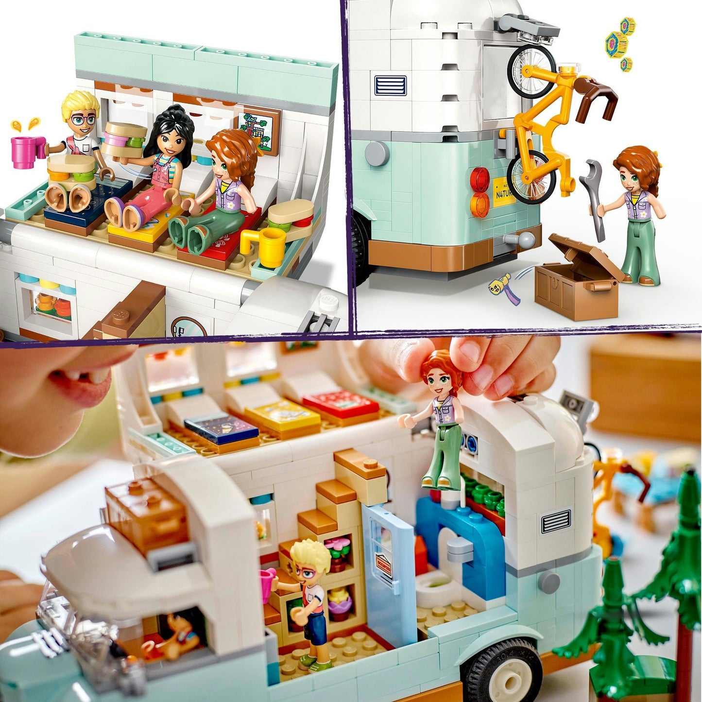 LEGO LEGO Friends 42663 Camper Adventure avec des amis