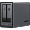Ugreen nasync dxp2800 (gris, 2.5GBe, HDMI, USB-C)