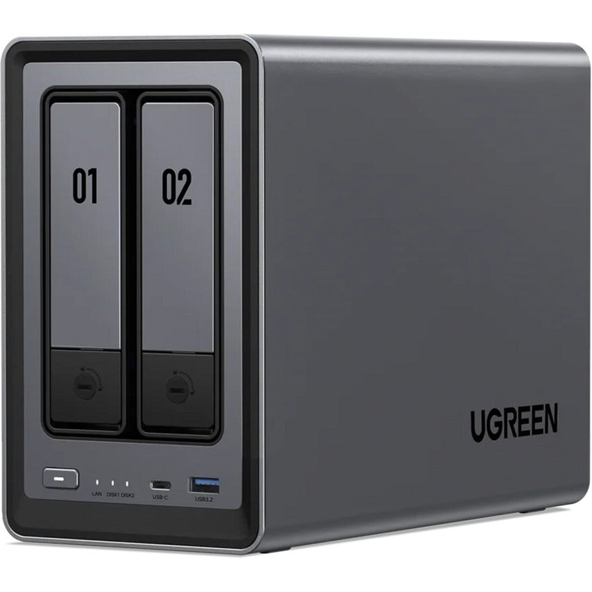 Ugreen nasync dxp2800 (gris, 2.5GBe, HDMI, USB-C)