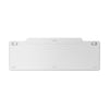 Clavier Bluetooth auto-rechargeable Lenovo 800 (blanc, disposition américaine (QWERTY), piston, 100 %, interrupteur à piston, Bluetooth 5.1, USB-C)