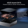 Asus Ascent GX10 Arm V9.2-A 128 1 Mini PC (Gris foncé | NVIDIA GB10 Grace Blackwell | DGX Spark | NVLINK-C2C | 128 Go | SSD 1 To)