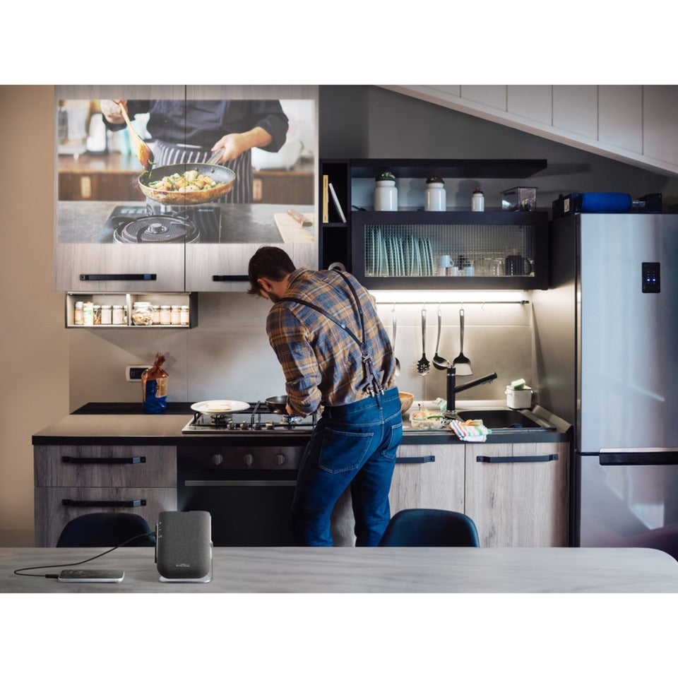 Projecteur LED portable Viewsonic avec haut-parleurs harman kardon (noir, hdmi, audio)