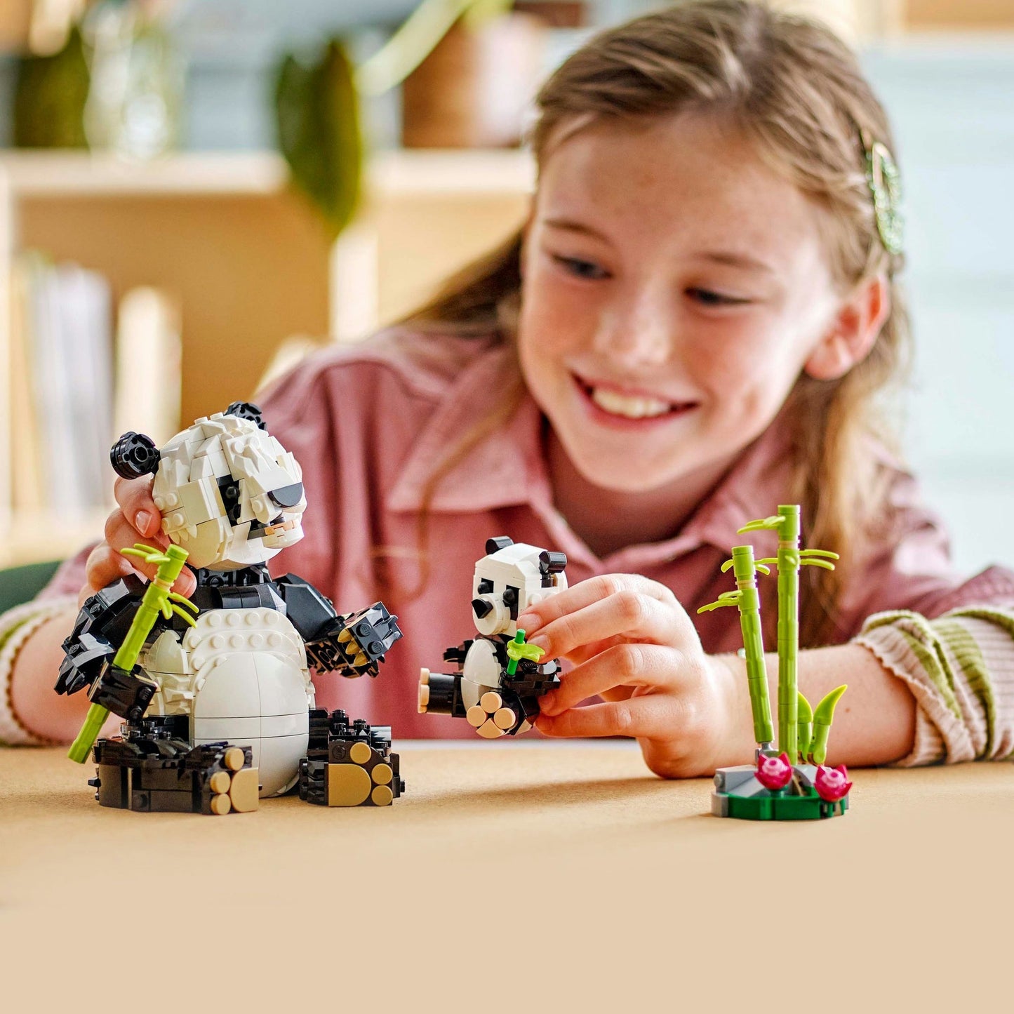 Créateur LEGO LEGO 31165 Animaux sauvages: Famille Panda