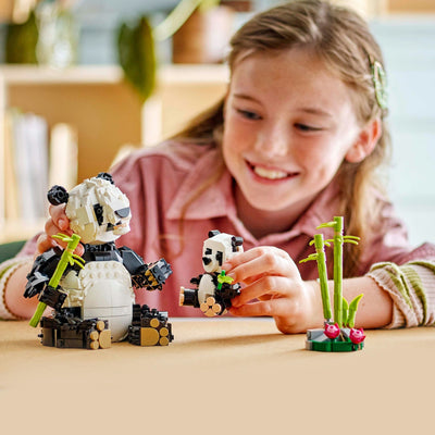 Créateur LEGO LEGO 31165 Animaux sauvages: Famille Panda