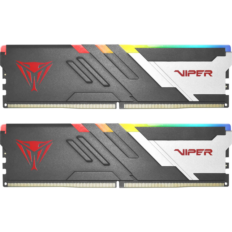 Patriot Patriot PVVR532G600C30K Viper Venom RGB DIMM Double Kit, 32 Go, DDR5, 6000MTS, CL30