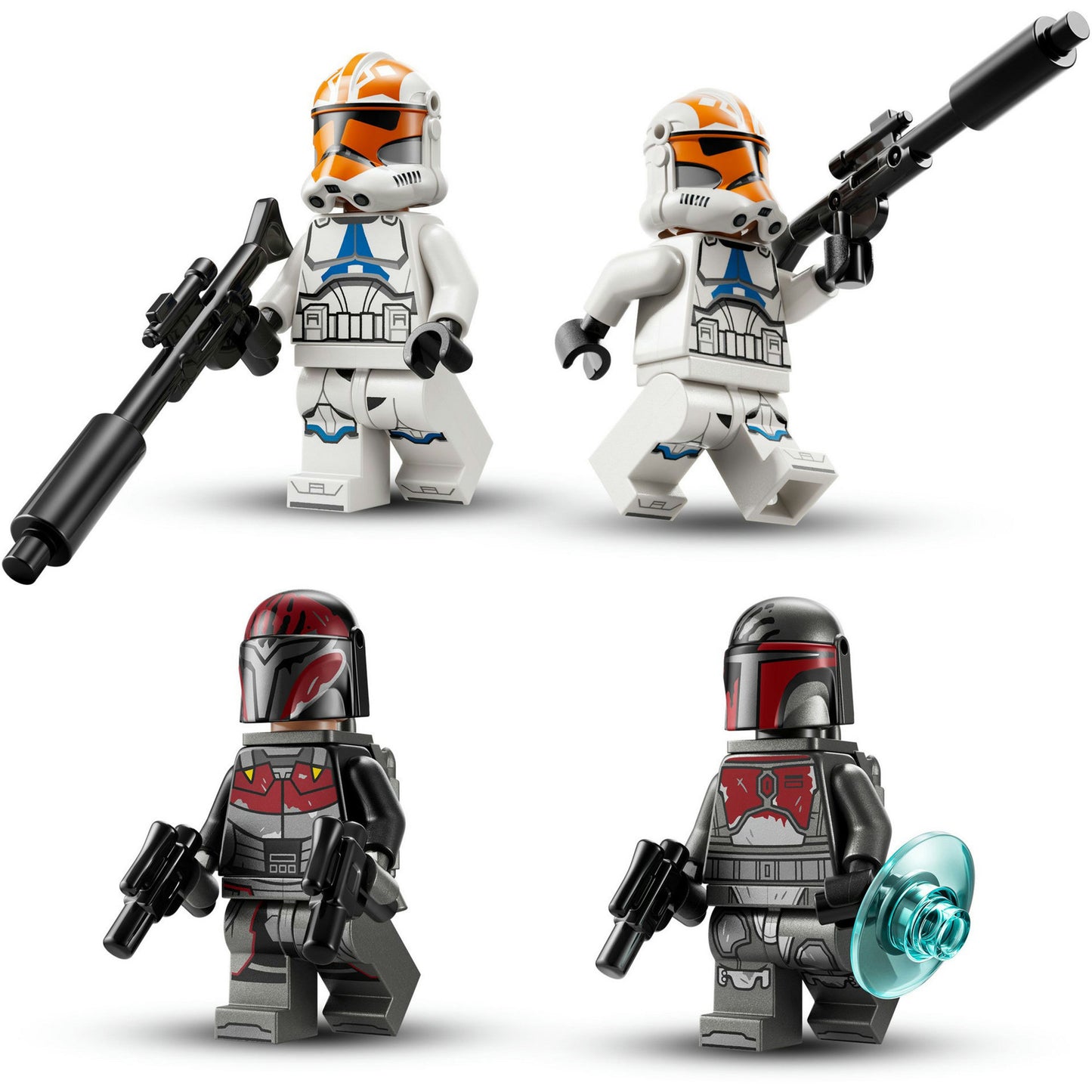 Lego Star Wars TM 75449 Pack de bataille du siège de Mandalore | 2 pièces