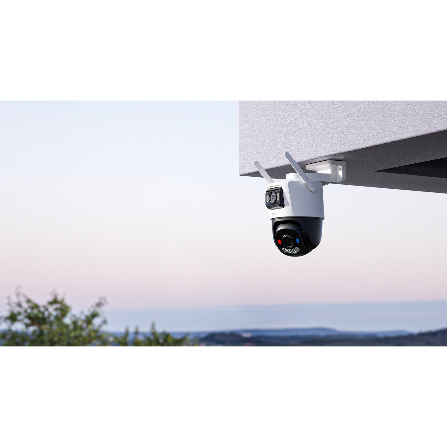 Caméra de sécurité Imou cruiser dual 2 pro (blanc, 4mp, wifi 6, lan)