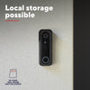 Trust doorcam-3000 caméra de sonnette WiFi intelligente (noir, WiFi 2,4 GHz)