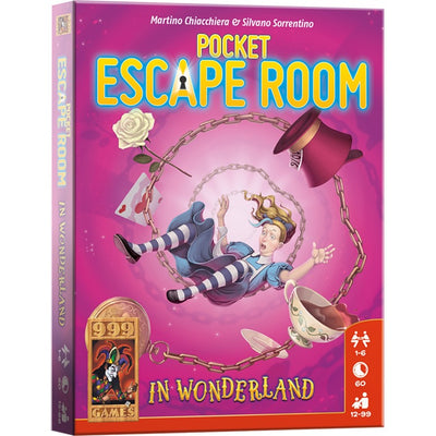 999 Games Pocket Escape Room: au pays des merveilles Breinbreker