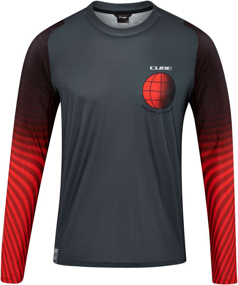 Cube vertex col rond - maillot vtt manches longues