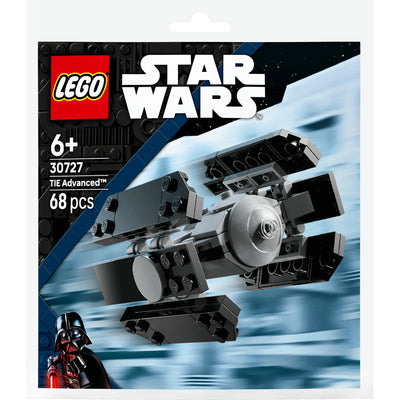 Lego 30727 sac star wars tie advanced™ mini modèle | 10 pièces