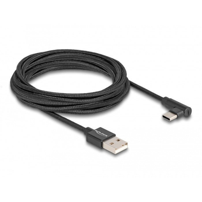 Dellock USB 2.0 Cable Type-A mâle à USB Type-C Angle masculin
