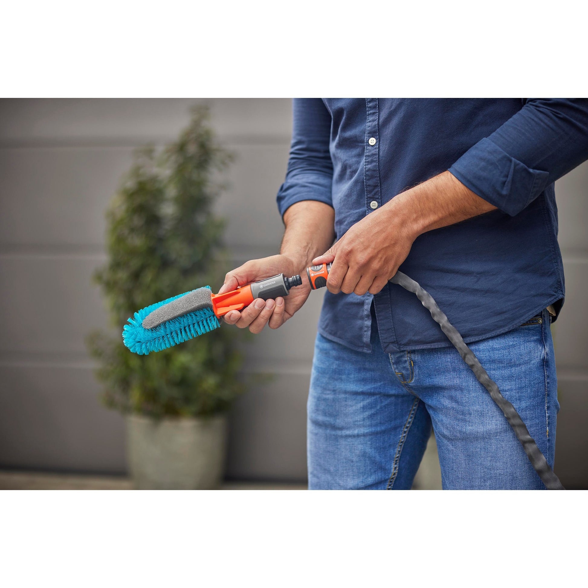 Gardena CleanSystem Fietsbrush Cleaning Set