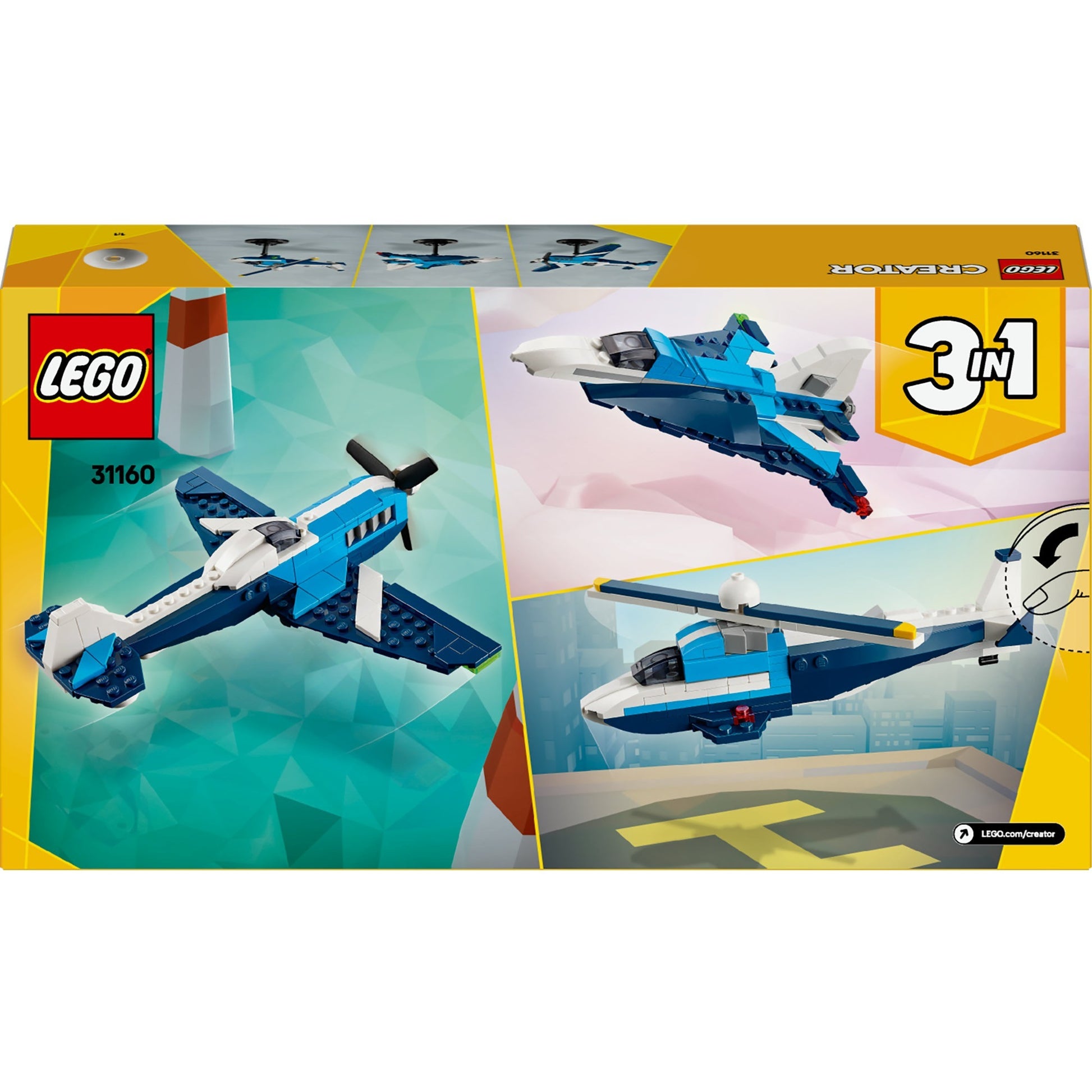 Créateur LEGO LEGO 31160 Aviation: avion de course