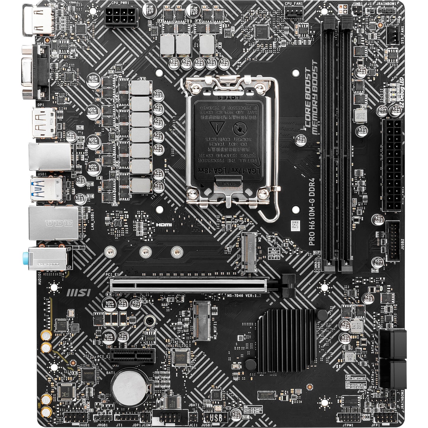 MSI Pro H610M-G DDR4