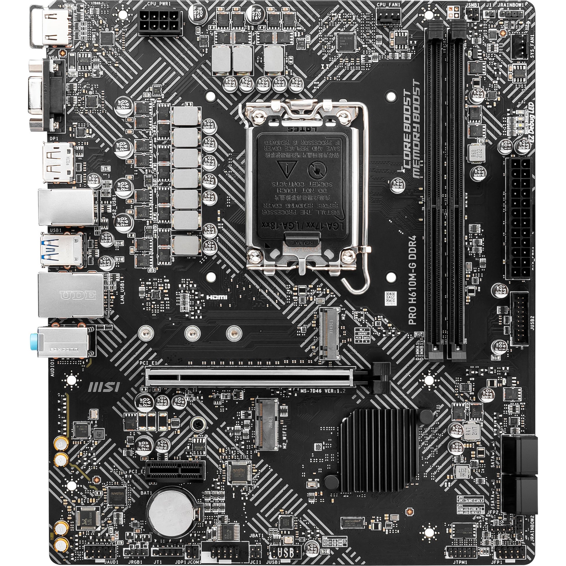 MSI Pro H610M-G DDR4