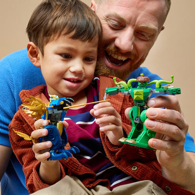 Lego Ninjago 71853 La bataille du dragon et du robot de Jay