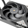 Refroidissement par eau Silverstone xe420 (argent noir)