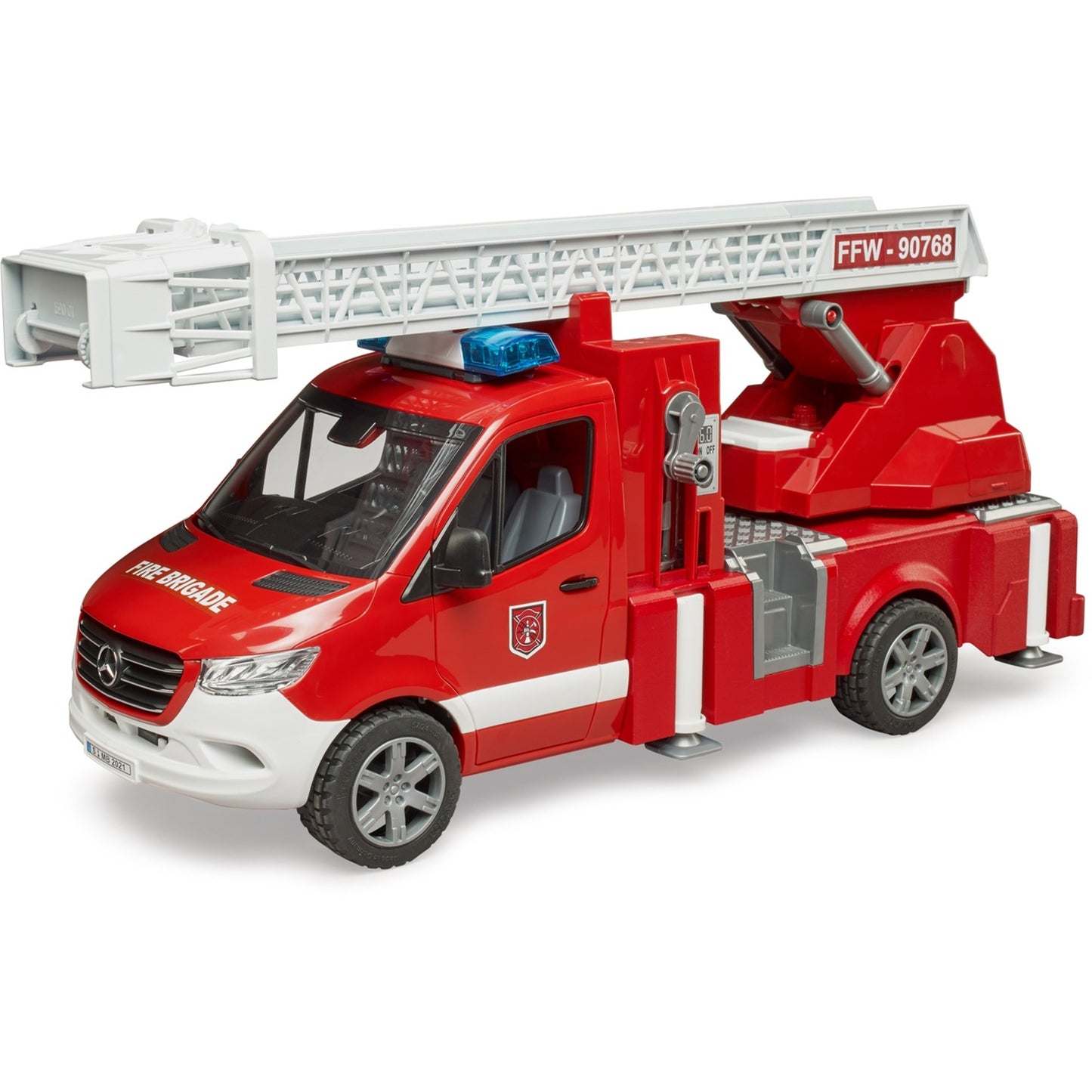 Camion de pompiers Bruder MB Sprinter avec lumière et son
