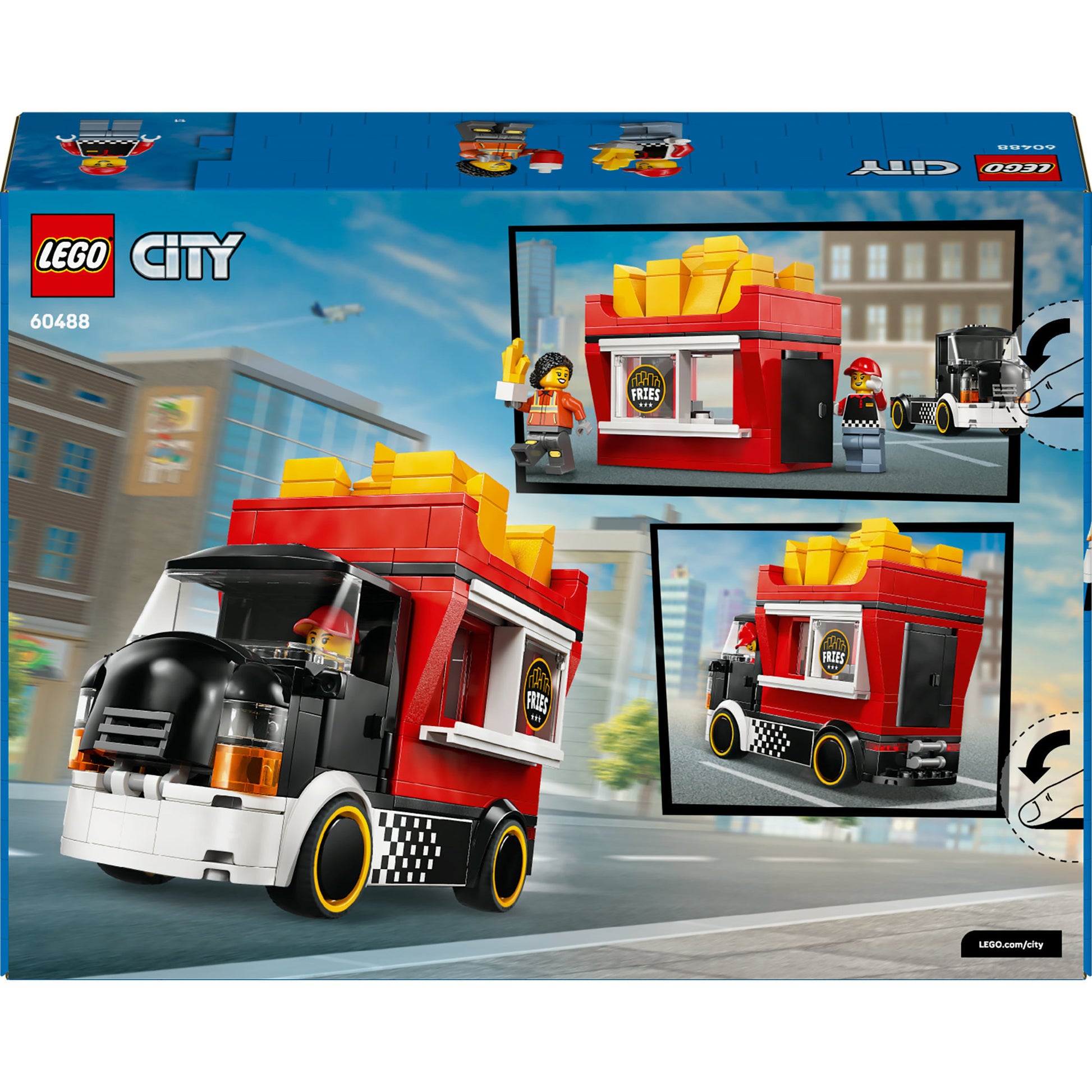 Lego City Great Vehicles 60488 Le camion snack-bar | 2 pièces