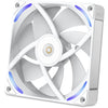 Nzxt f140x ventilateur de boîtier rgb (blanc, 140 x 140 x 30 mm, pwm)