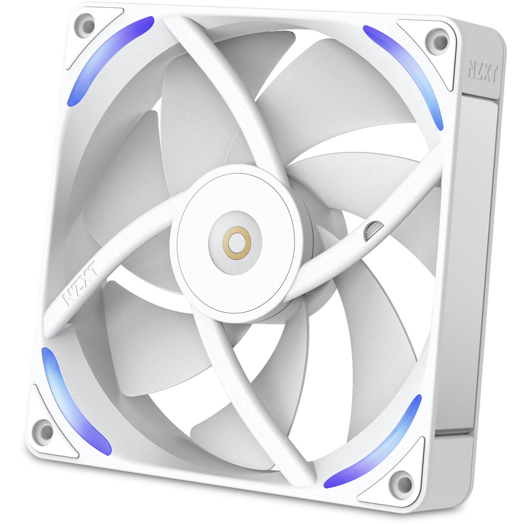 Nzxt f140x ventilateur de boîtier rgb (blanc, 140 x 140 x 30 mm, pwm)
