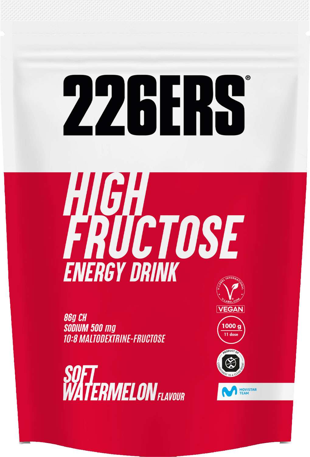 226ers boisson énergisante à haute teneur en fructose 1kg