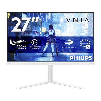 Moniteur de jeu Philips Evnia 27m2n5201p 27 (blanc, 2x HDMI, 1x port d'affichage, 260 Hz (OC))