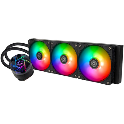 Refroidissement par eau Silverstone Novapeak 360 Arb (noir, PWM 4 broches)