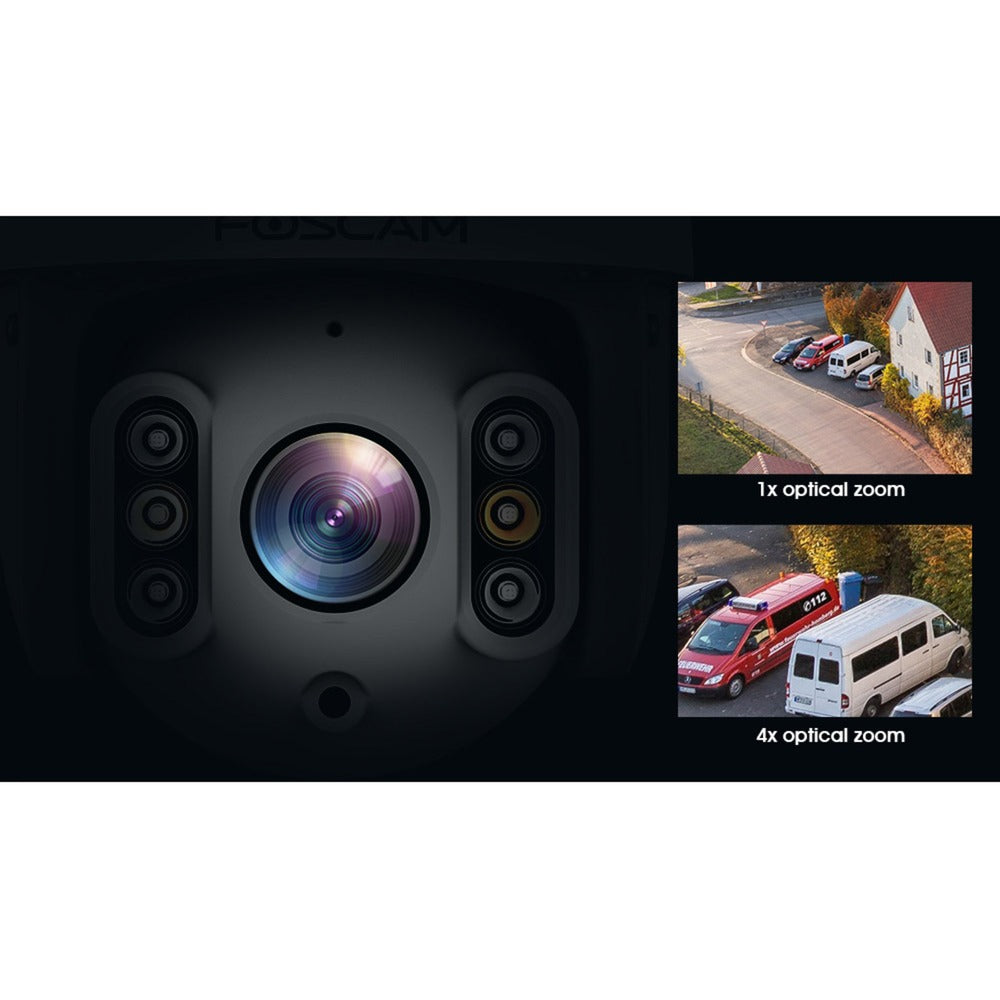 FOSCAM SD8P, 4K 8MP WiFi à double bande PTZ PTZ Sécurité