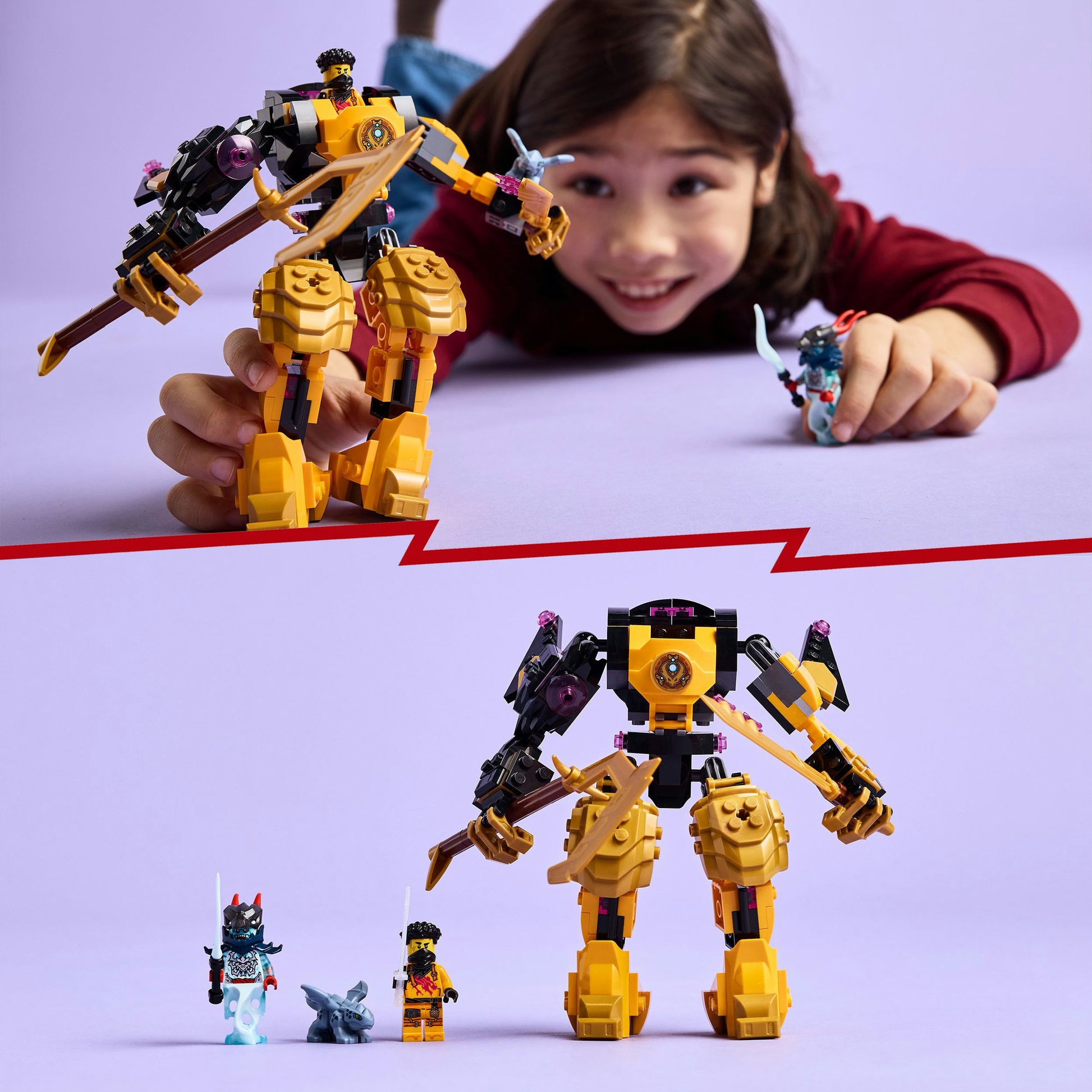LEGO 71839 Ninjago Arins Spinjitzu Fight Mecha