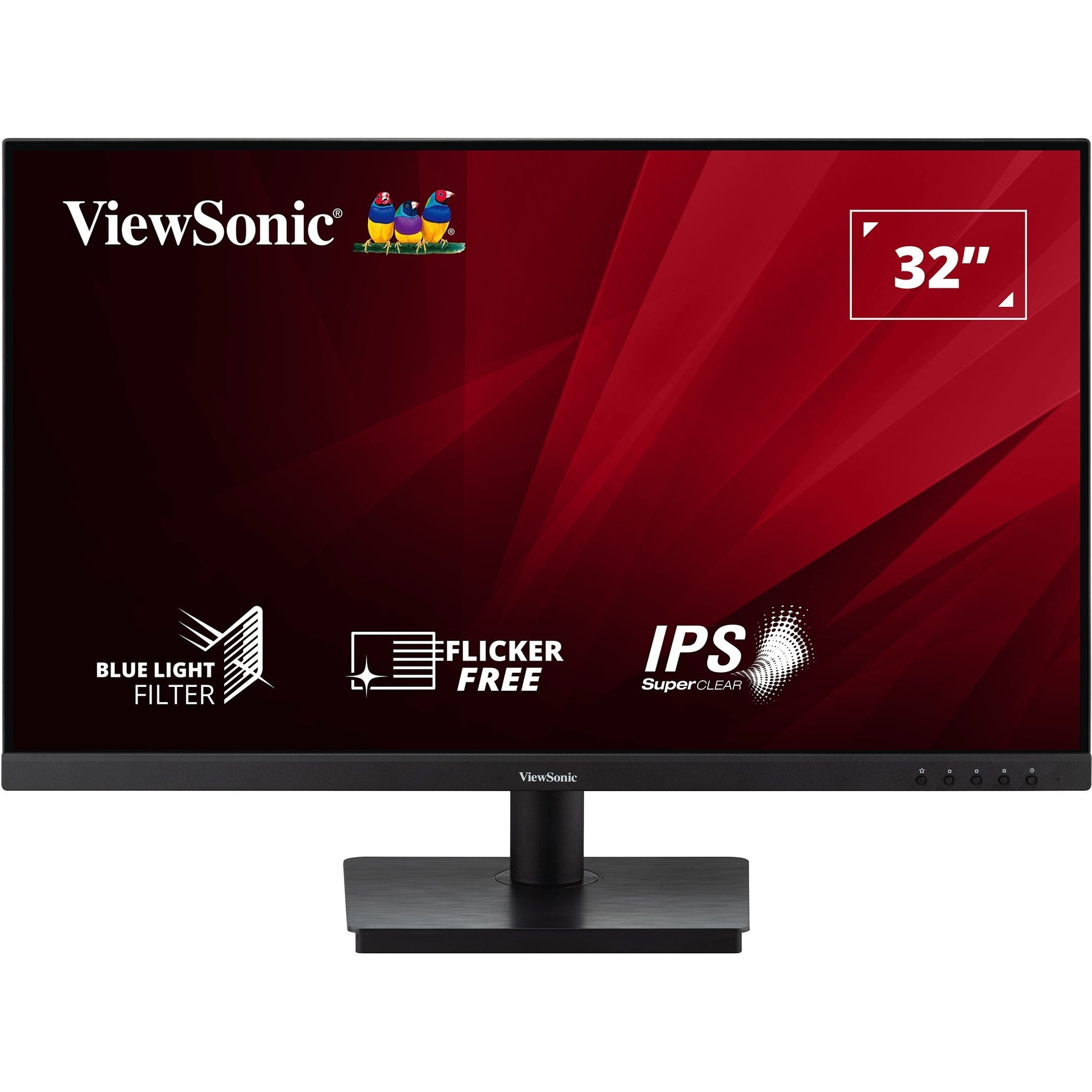 Moniteur Viewsonic VA3209-2k-MHD 31,5 (noir, 2x HDMI, 1x display port, son)