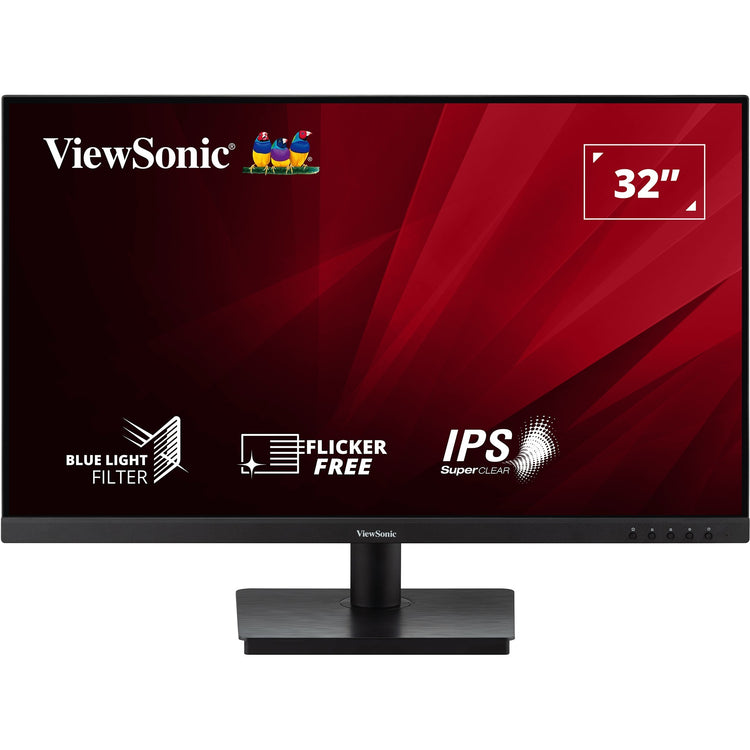 Moniteur Viewsonic VA3209-2k-MHD 31,5 (noir, 2x HDMI, 1x display port, son)
