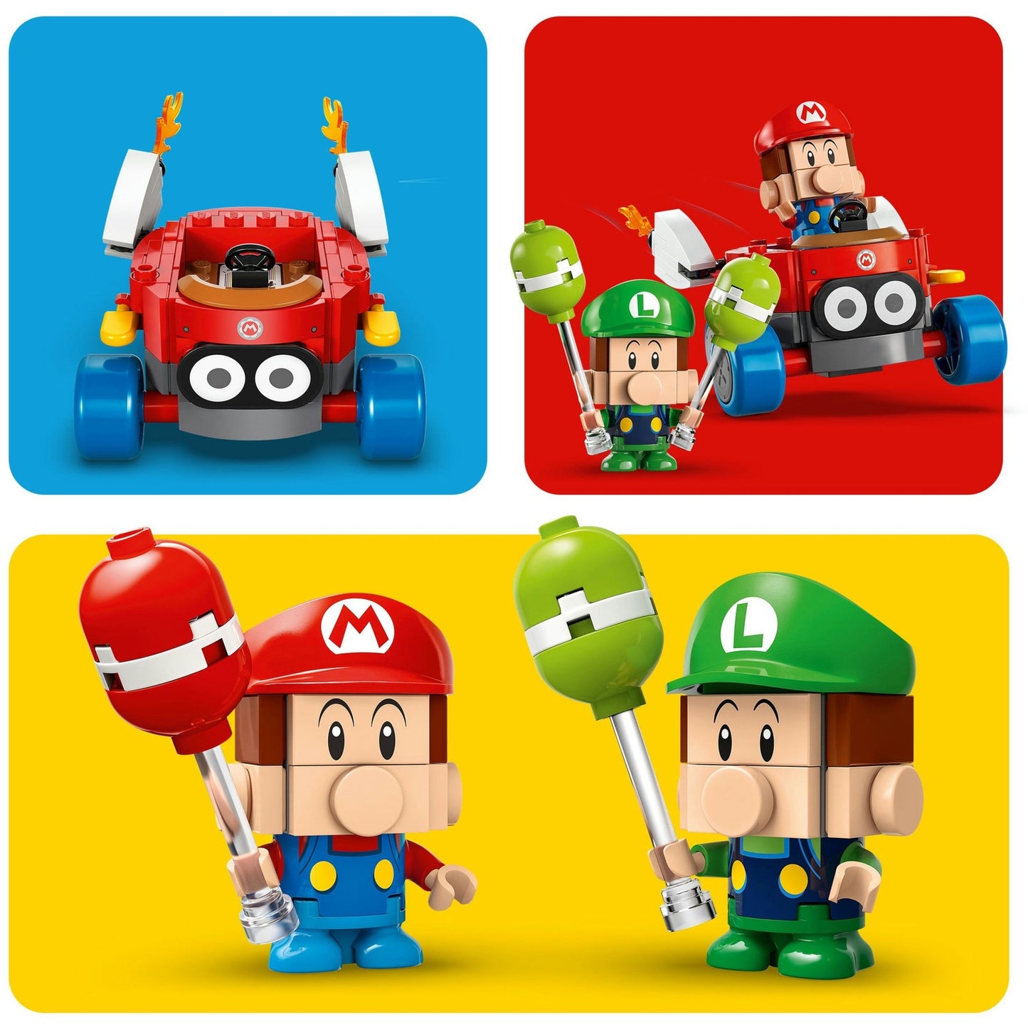 LEGO LEGO Super Mario 72034 Mario Kart Baby Mario Vs. Bébé Luigi