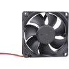 Alphacool es 80 mm 800-6 000 tr/min ventilateur de boîtier (noir, 80 x 80 x 25 mm, pwm)