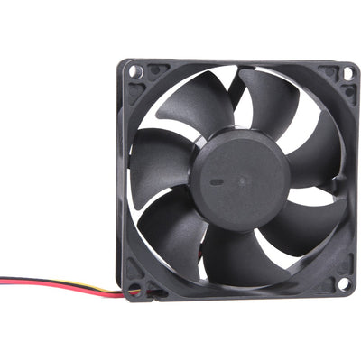 Alphacool es 80 mm 800-6 000 tr/min ventilateur de boîtier (noir, 80 x 80 x 25 mm, pwm)
