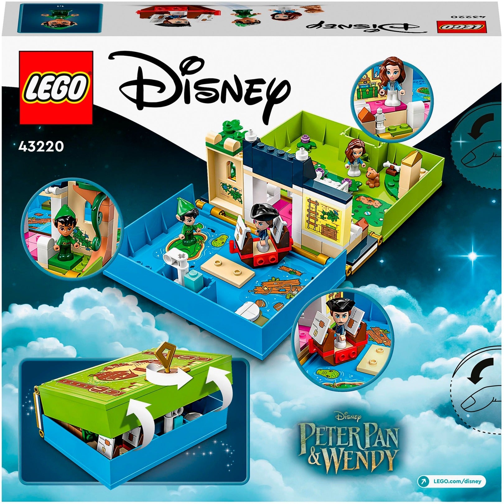 Lego Lego Peter Pan Wendy's Story Book Adventure set