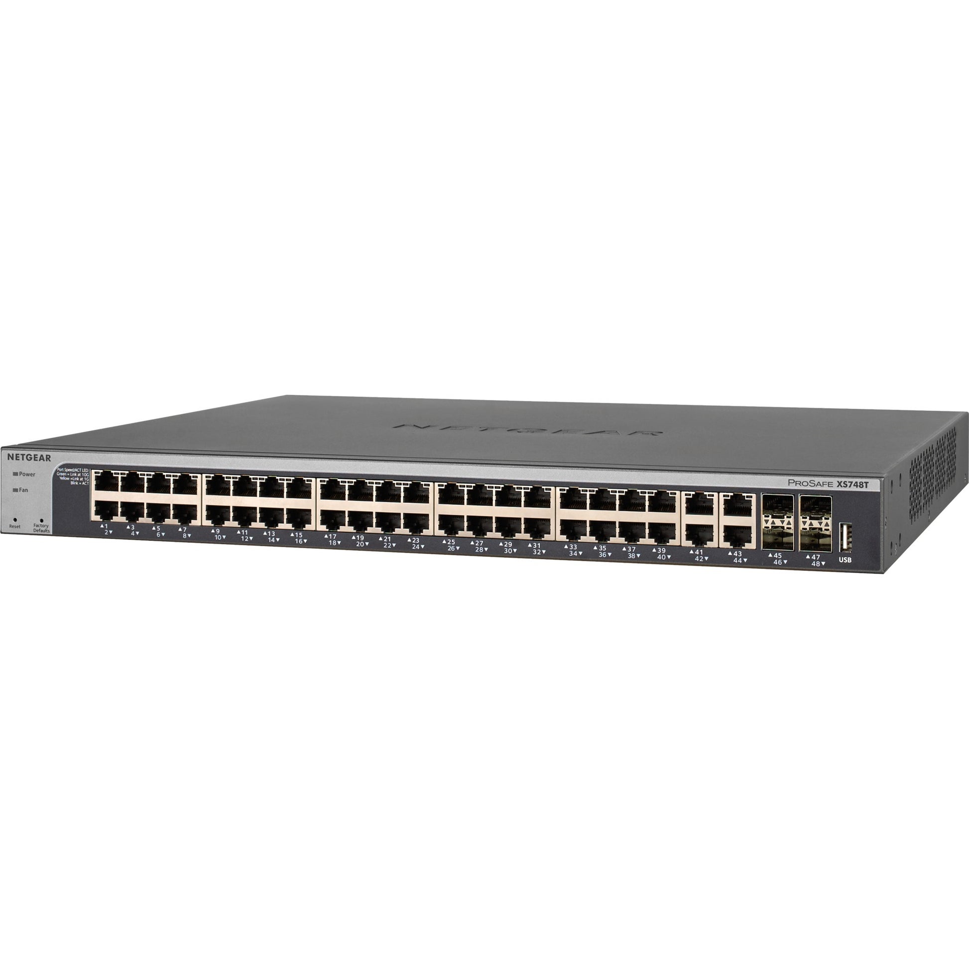 Commutateur Netgear prosafe xs748t