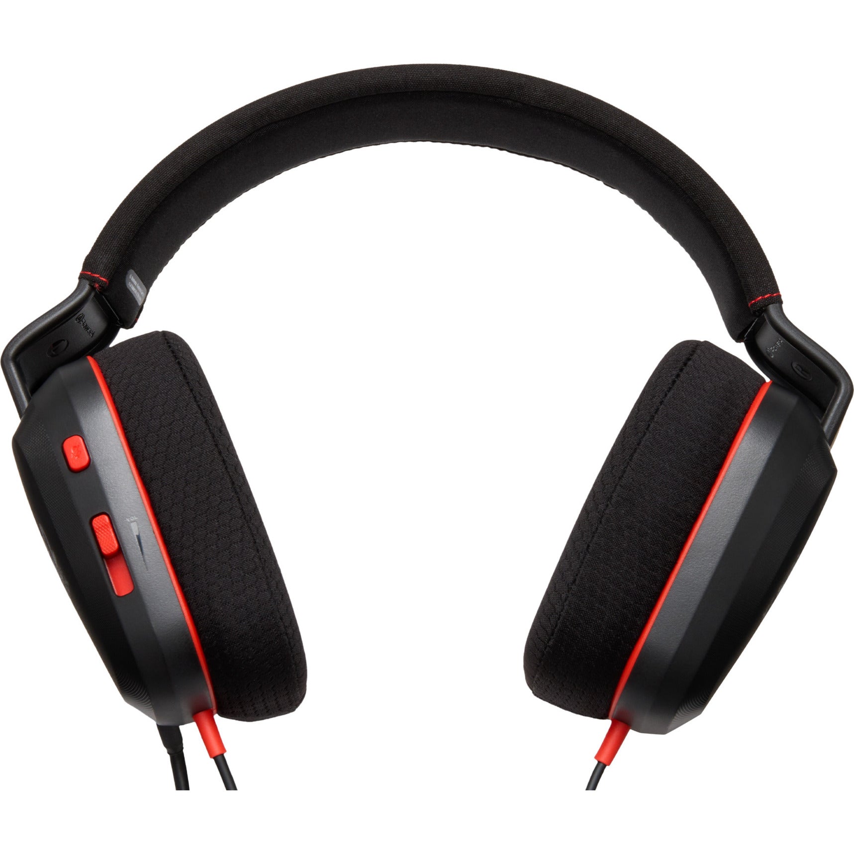 Casque stéréo filaire Powera pour casque de jeu supra-auriculaire Nintendo Switch 2 (noir rouge, Nintendo Switch 2, Nintendo Switch – modèle OLED, Nintendo Switch, Nintendo Switch Lite)