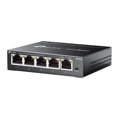 Tp-Link Omada ES205G Switch Gigabit 5 ports facile à gérer (noir)