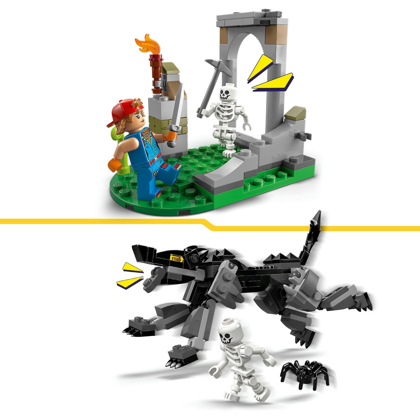 Lego 77075 Fortnite Peey et Sparkplugs Camps
