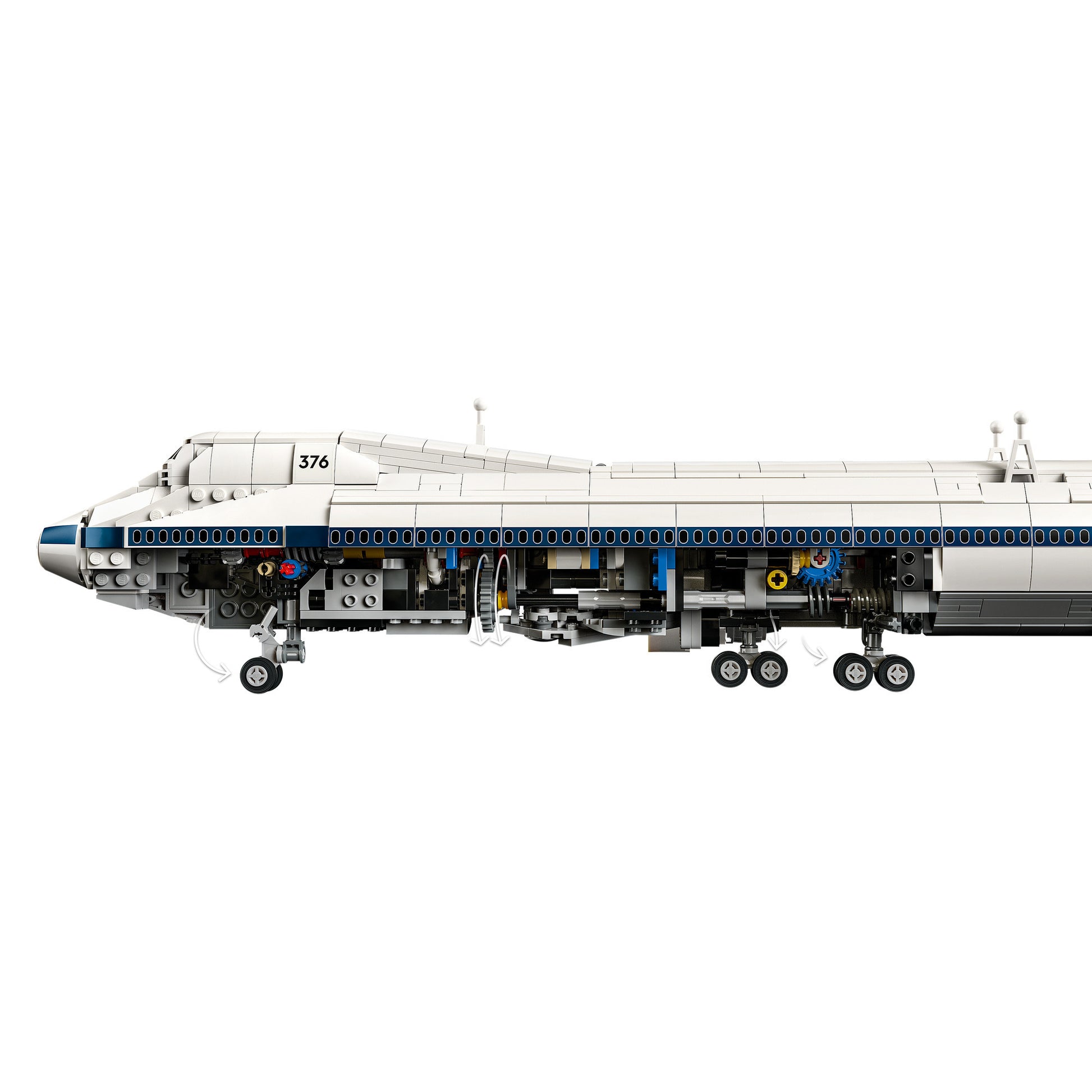 Icônes Lego - jouet de construction d'avions porte-navette (10360)