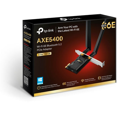 TP-Link Archer TXE72E AXE5400 Wi-Fi 6th Bluetooth 5.3 PCIe