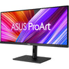 Moniteur ultra-large Asus proart pa348cgv 34 (noir, 2x HDMI, 1x port d'affichage, 4x USB-A, 1x USB-C)